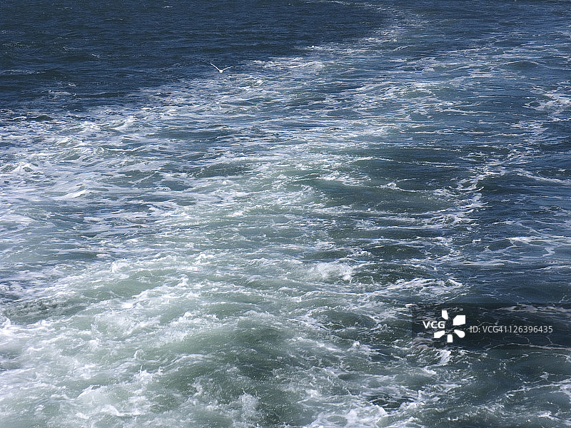 海浪的全帧拍摄图片素材