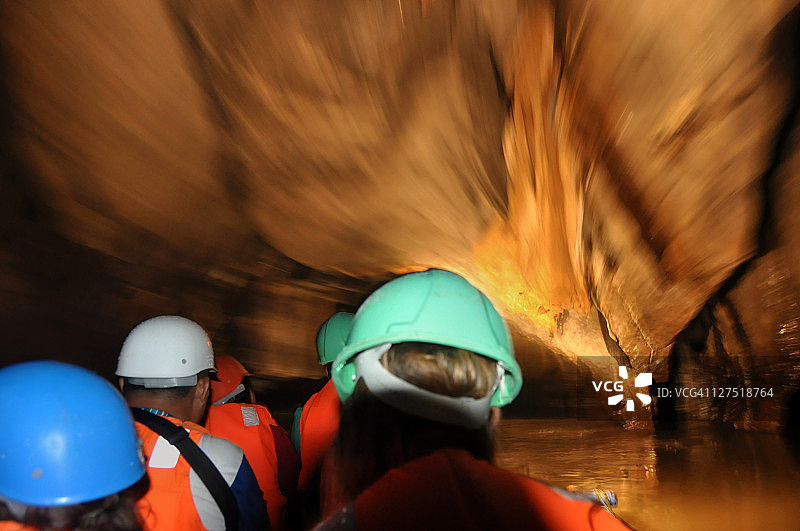 普林塞萨港地下河图片素材