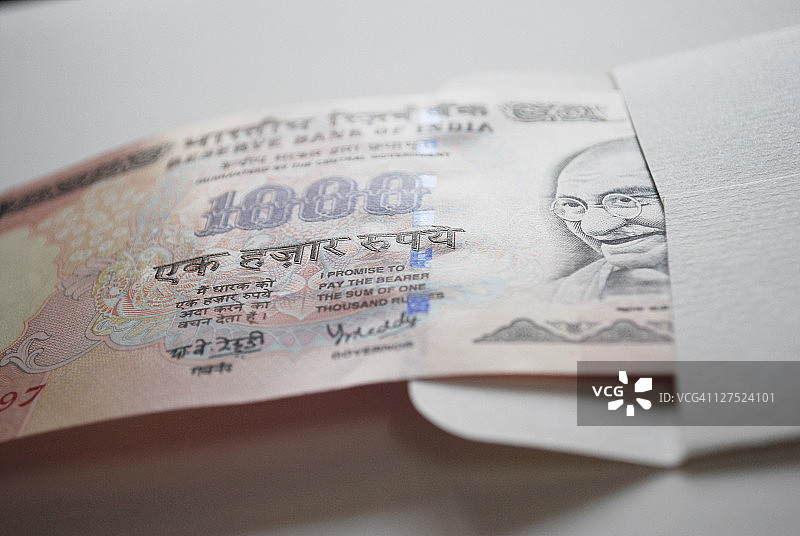 印度货币图片素材