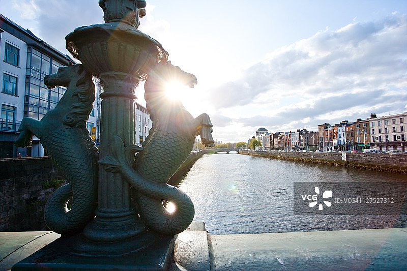 俯瞰利菲河图片素材