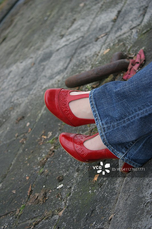 红鞋图片素材
