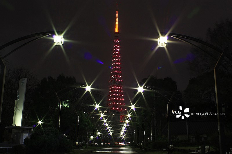 东京塔 - 钻石面纱图片素材