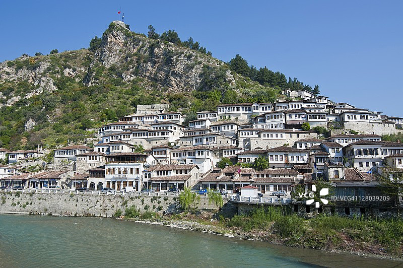 培拉特，阿尔巴尼亚，欧洲图片素材