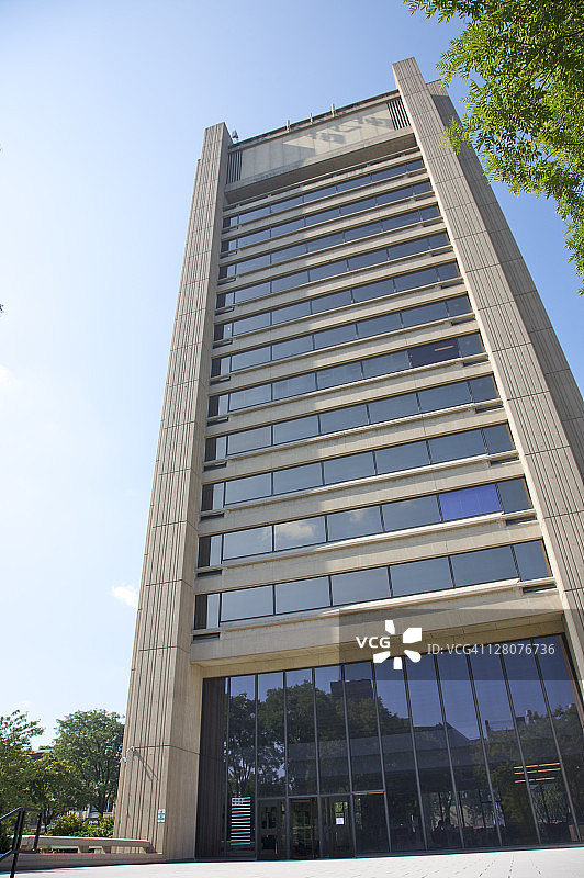 布朗大学科学图书馆，罗德岛普罗维登斯图片素材