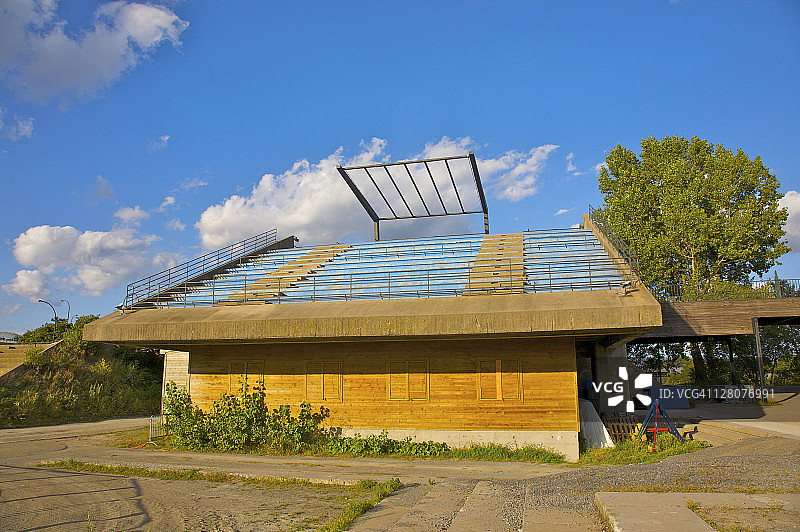 加拿大蒙特利尔让-德拉波公园万国广场图片素材