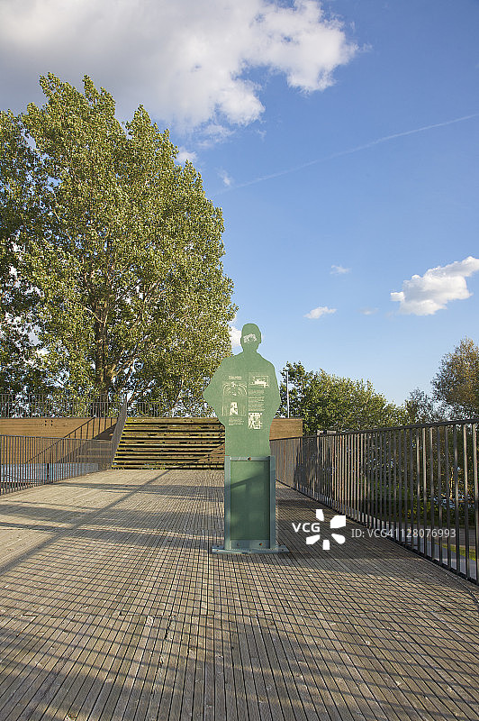 加拿大蒙特利尔让-德拉波公园万国广场图片素材