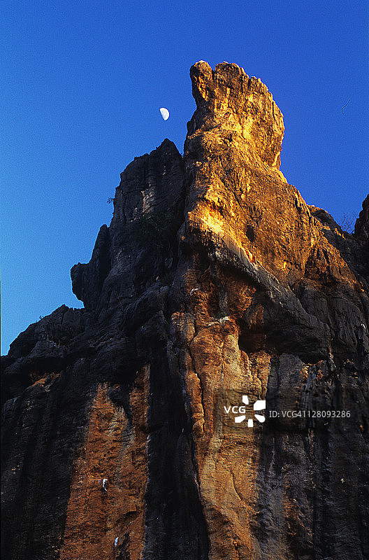 温贾纳峡谷国家公园的石灰岩悬崖，金伯利，澳大利亚西澳大利亚州图片素材