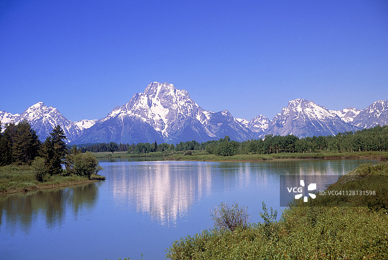 大提顿国家公园弯道图片素材