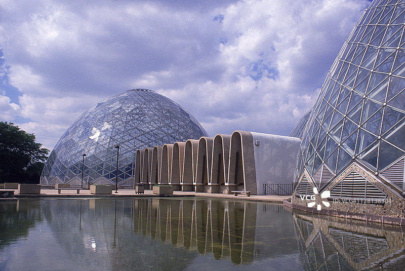 美国威斯康星州密尔沃基米切尔公园穹顶图片素材