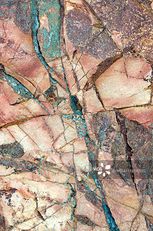 来自亚利桑那州的铜矿石图片素材