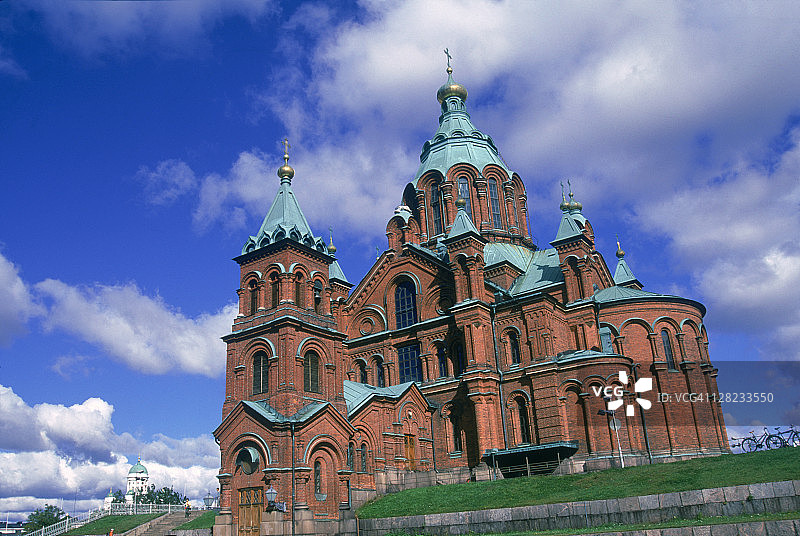 乌斯佩斯基大教堂，赫尔辛基，芬兰图片素材