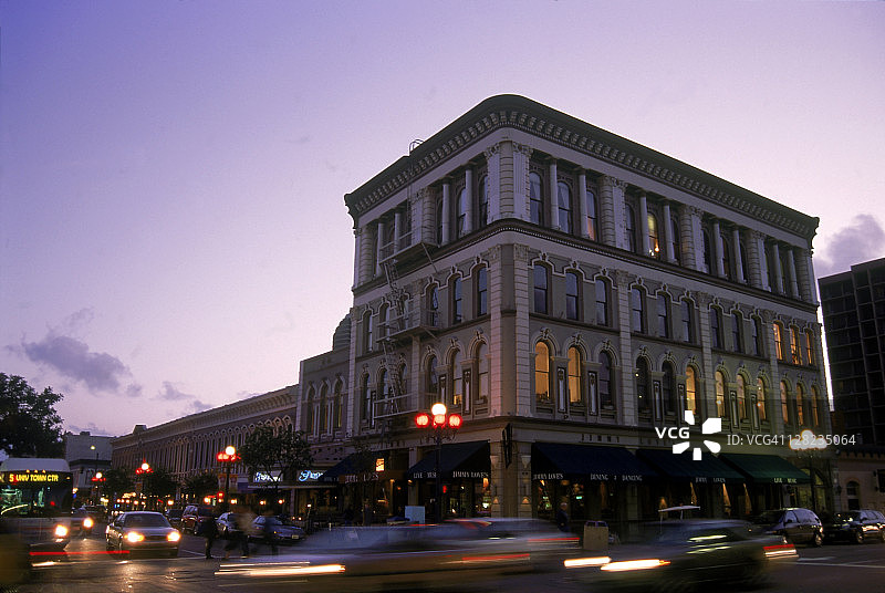 加斯灯街区，圣地亚哥，加利福尼亚州图片素材