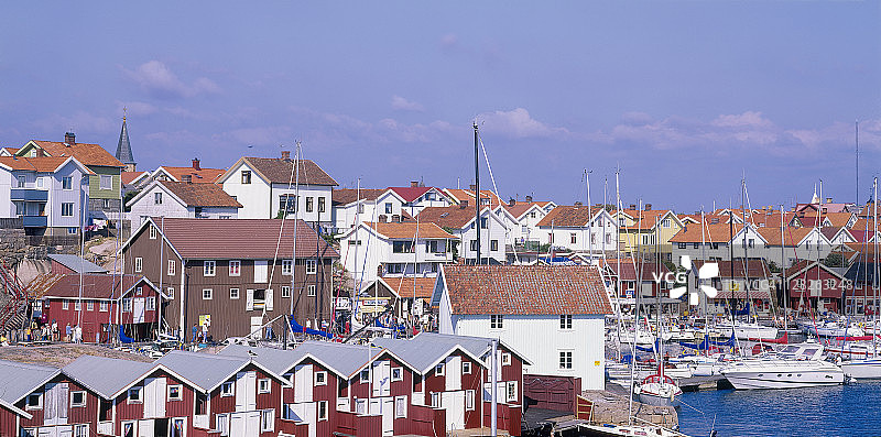 瑞典博胡斯兰岛斯莫根图片素材