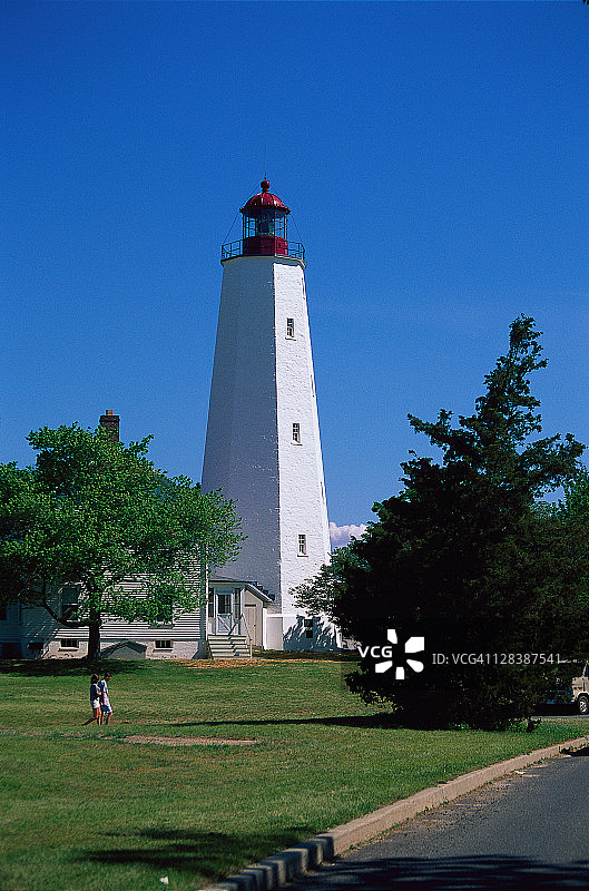 新泽西州桑迪胡克灯塔图片素材