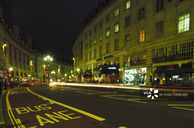 英国伦敦摄政街图片素材