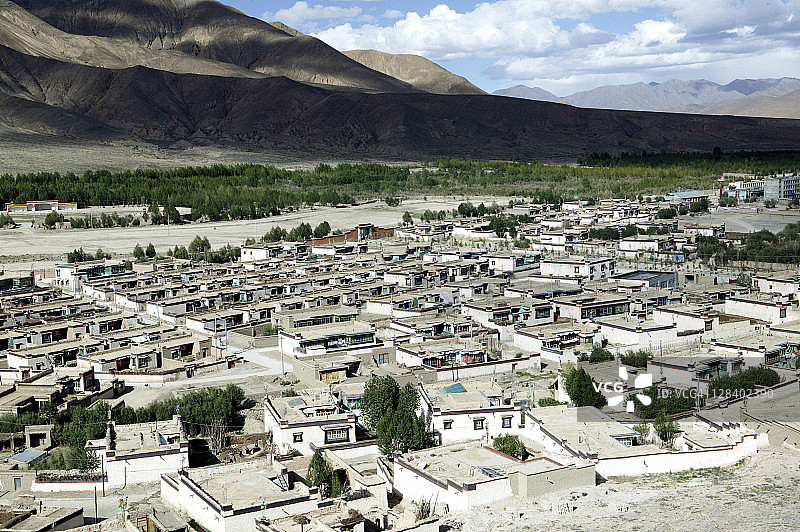 中国西藏江孜图片素材