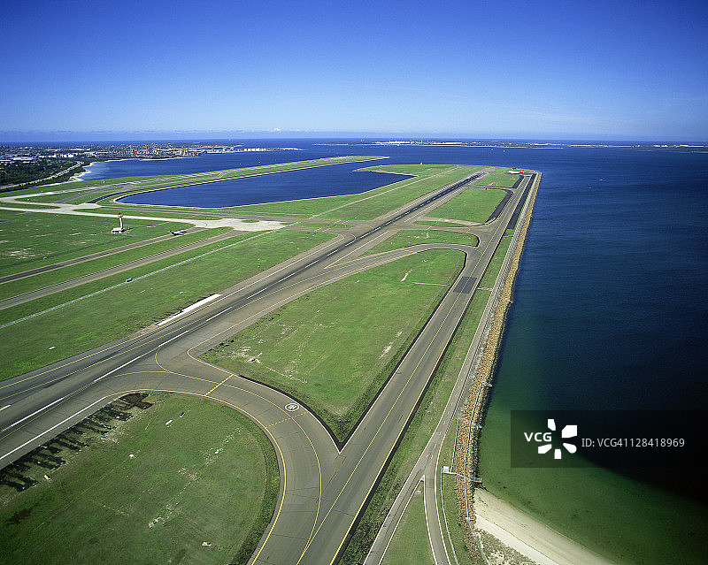 悉尼机场（航拍）图片素材