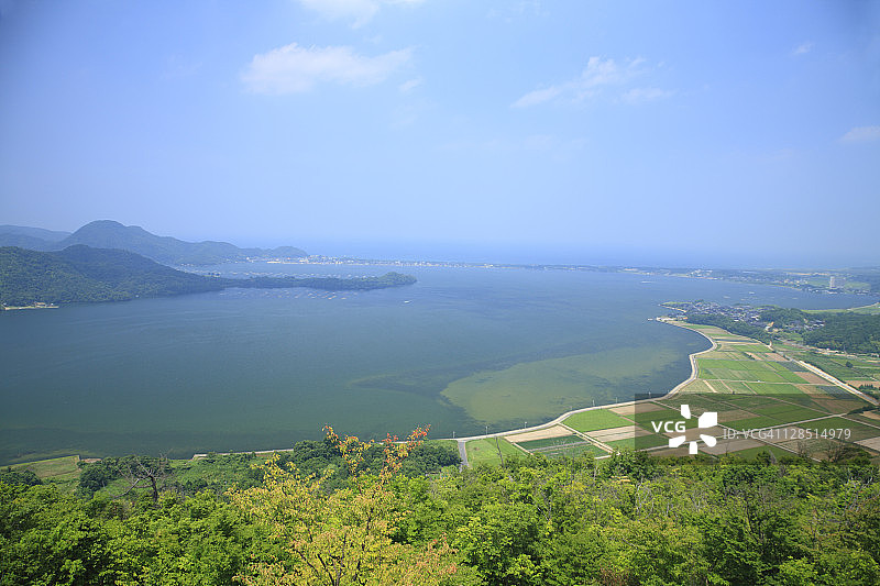 日本京都府京丹后市久美滨湾图片素材