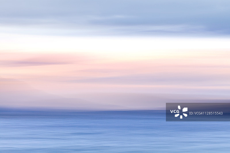 美国华盛顿州基萨普县锡贝克胡德运河海洋抽象图像图片素材