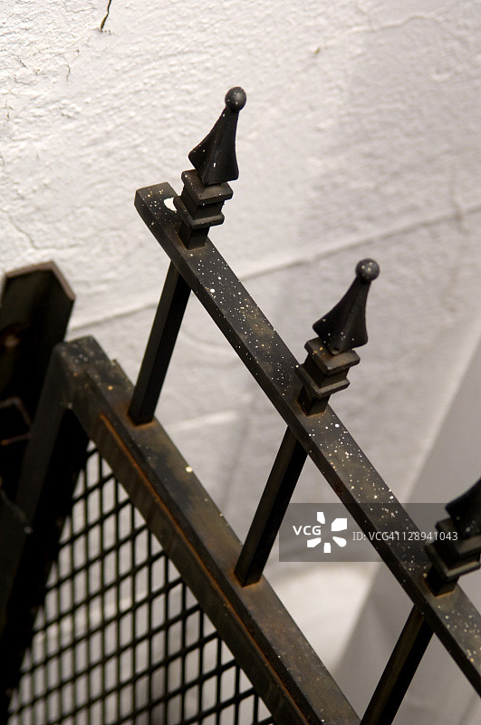 锻铁大门图片素材