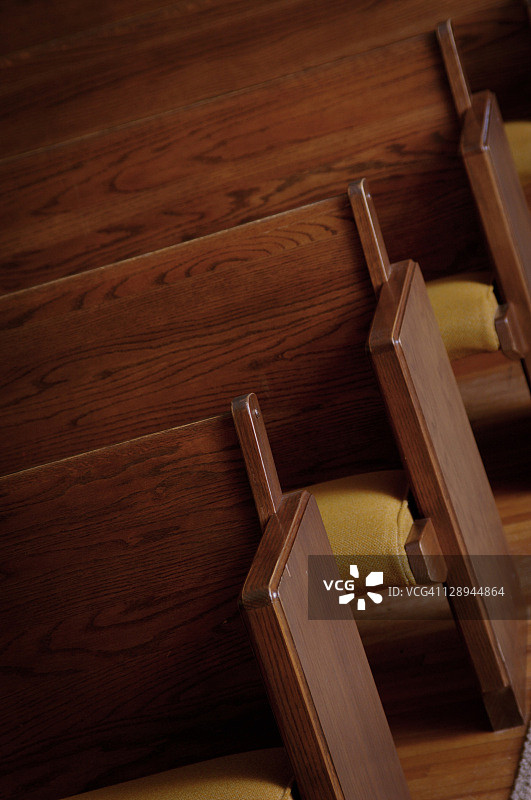 教堂长椅图片素材