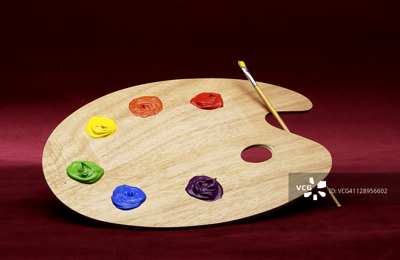 绘画调色板图片素材