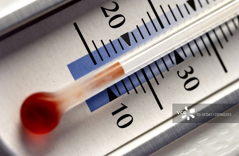温度计中的水银图片素材