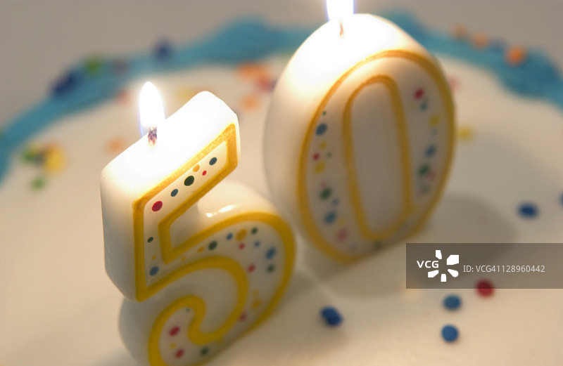 50岁生日蛋糕图片素材