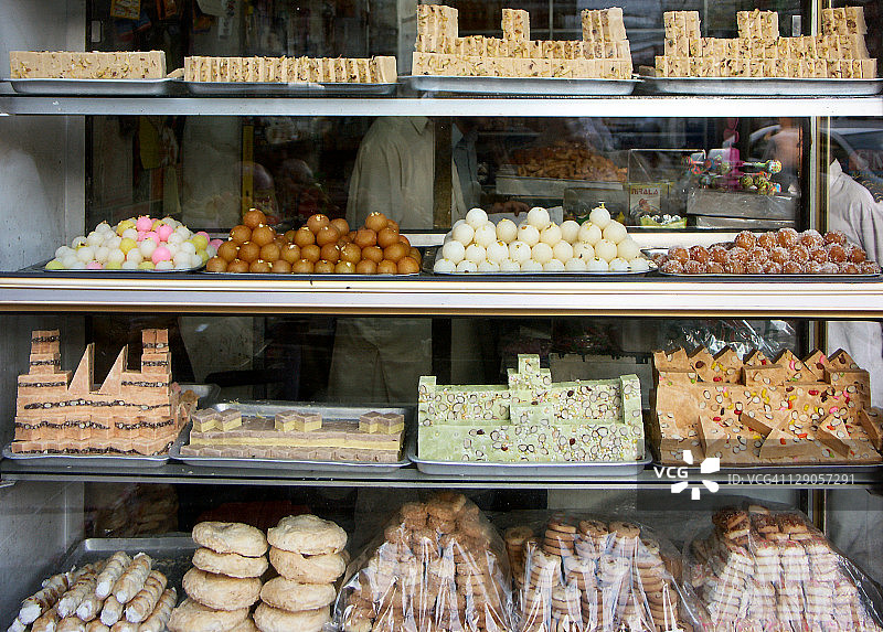 巴基斯坦阿伯塔巴德糖果店图片素材