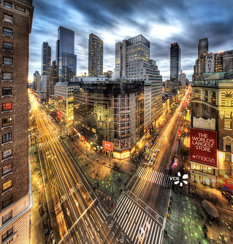 曼哈顿先驱广场图片素材