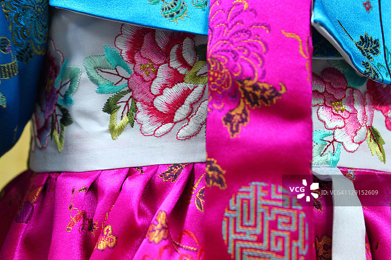 韩服细节图片素材