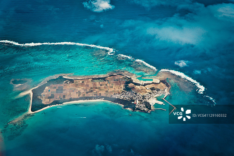 岛屿和海景风光图片素材