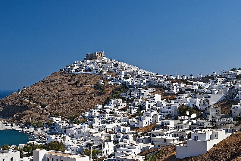 阿斯蒂帕莱亚岛霍拉图片素材