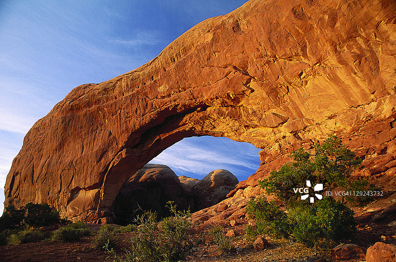 拱门国家公园北窗拱门图片素材