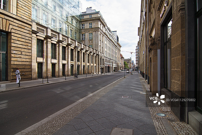 安静的柏林街道图片素材