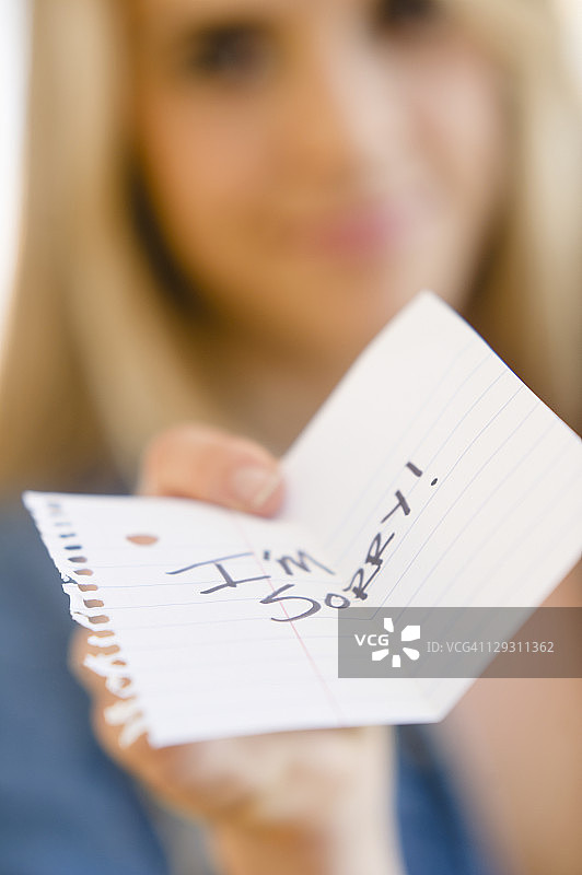 美国新泽西州泽西市女子道歉图片素材