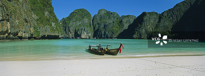 泰国甲米府皮皮岛图片素材