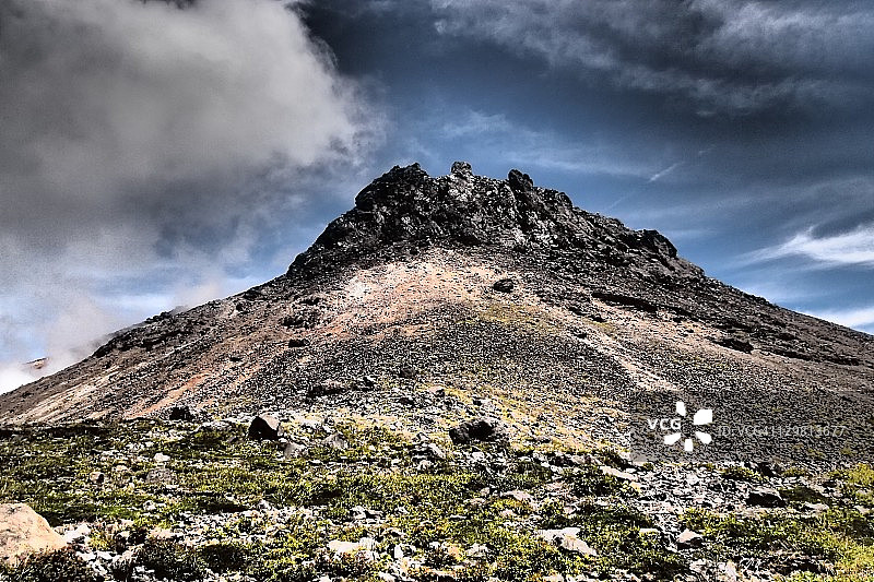 熔岩穹丘图片素材