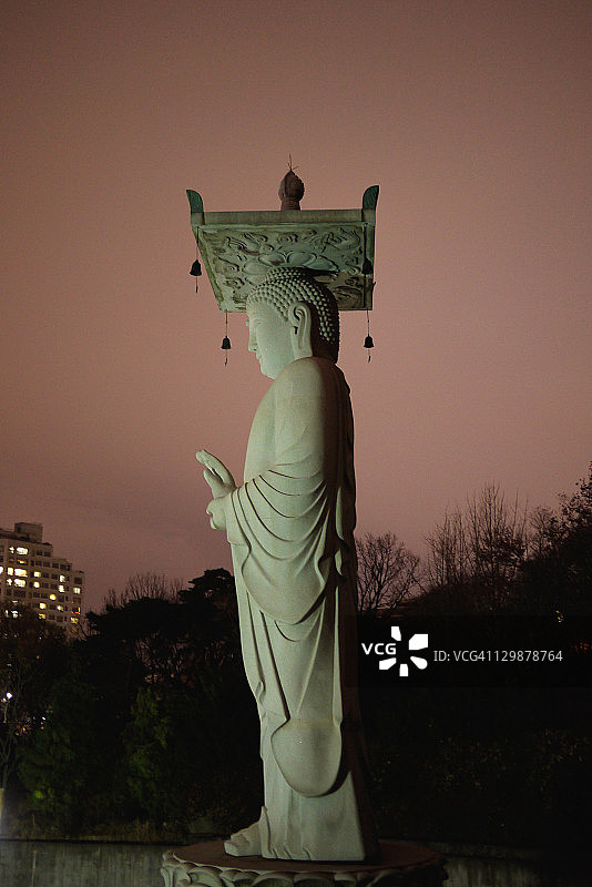 奉恩寺弥勒大佛图片素材