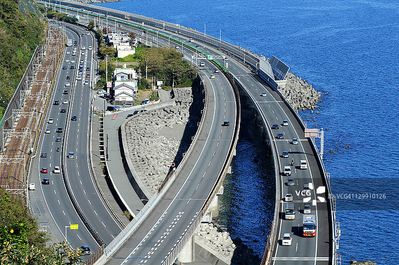 东海道本线公路图片素材