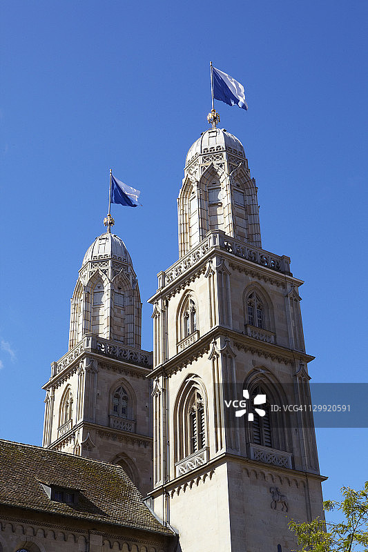 格罗斯大教堂的塔楼图片素材