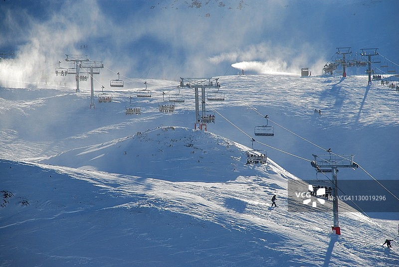 哈特山滑雪场图片素材