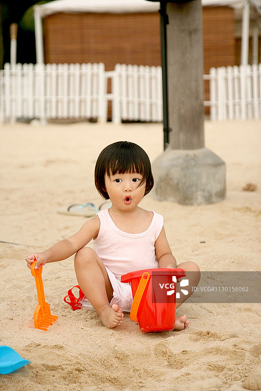 新加坡圣淘沙岛的沙滩游戏图片素材