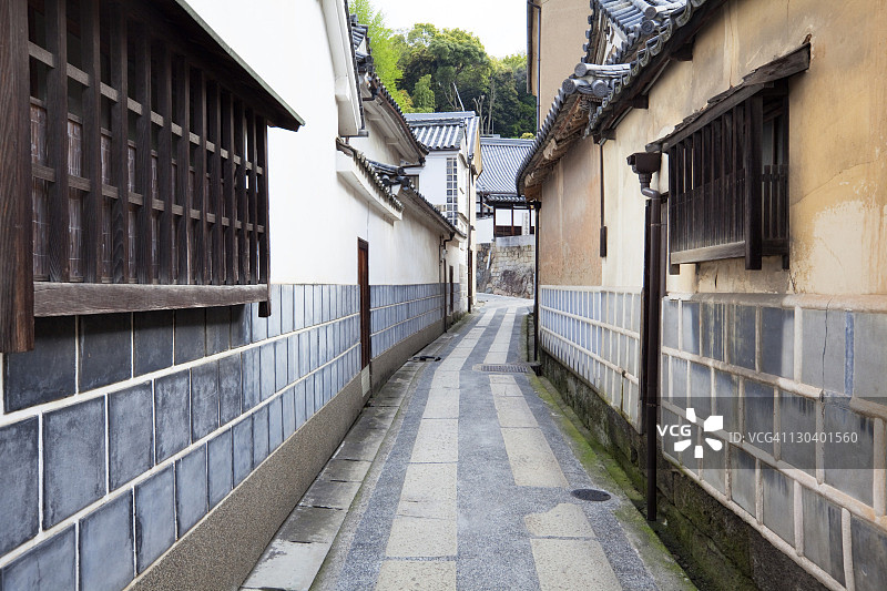 日本本州冈山县仓敷市图片素材