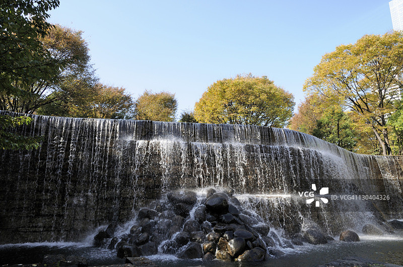 新宿尼亚加拉瀑布景观图片素材