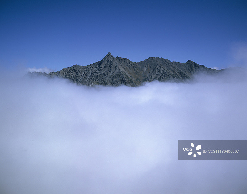 日本岐阜县枪岳图片素材