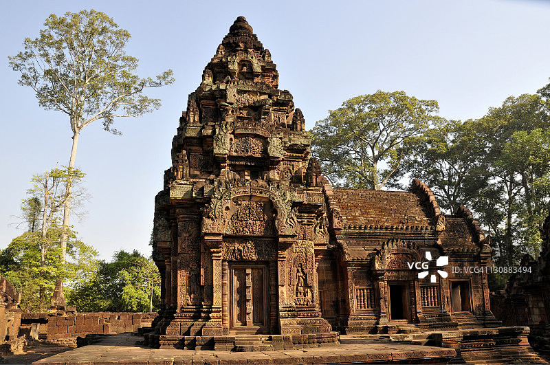 柬埔寨吴哥班迭斯雷寺图片素材
