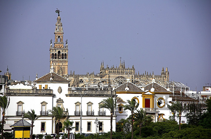 塞维利亚大教堂图片素材