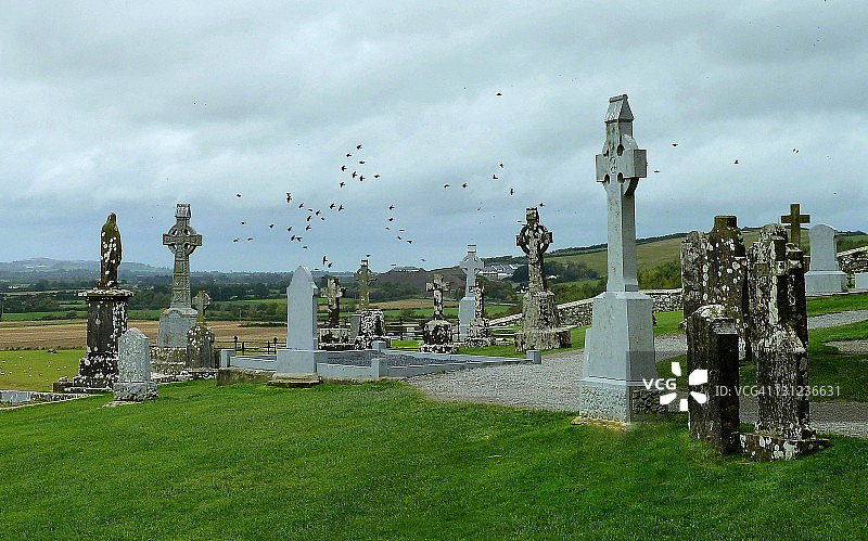 幽灵墓地图片素材