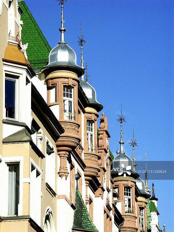 博尔扎诺的屋顶图片素材